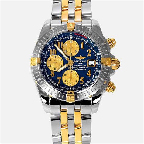 breitling chronomat evolution gold